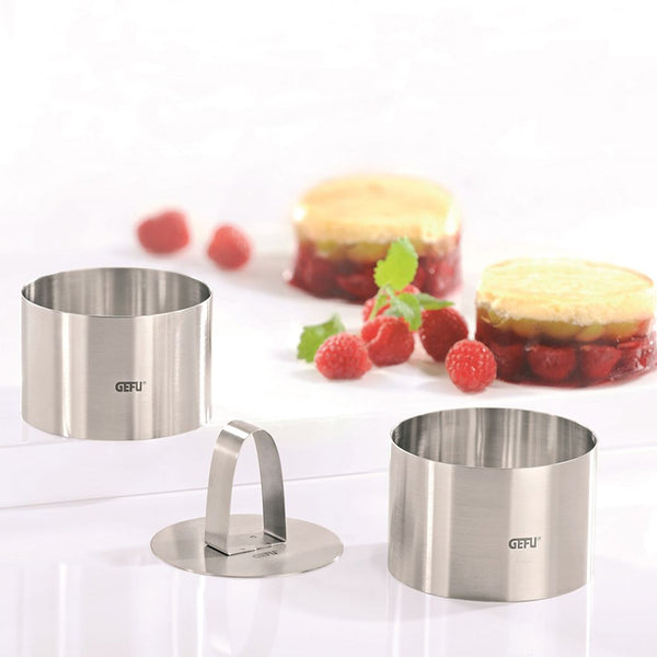 Set de 2 Anillos Molde de Postre/Entrada- GEFU - Secondary