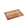 Tabla de Cortar Grande de Madera Nogal con Ranura 44 x 30cm Modelo Enno - GEFU