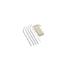 Set de 4 Sorbetes Curvos de Acero Inoxidable 26.7cm - OUTSET