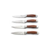 Set de 4 Cuchillos para Carne Serrados Jumbo de Madera de Pakka Modelo Jackson - OUTSET