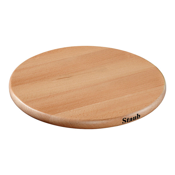Salvamanteles Magnético de Madera Redondo de 23 cm - STAUB