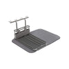 Rack Grande para Escurrir con Tapete Color Gris Modelo UDry - UMBRA