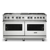 Cocina Dual Serie 5 de 60” con Plancha y Parrilla o 152 cm - VIKING