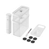 Set de 5 Pzs Cube para Envasado al Vacío de Plástico Color Blanco Modelo Fresh & Save Cube - ZWILLING