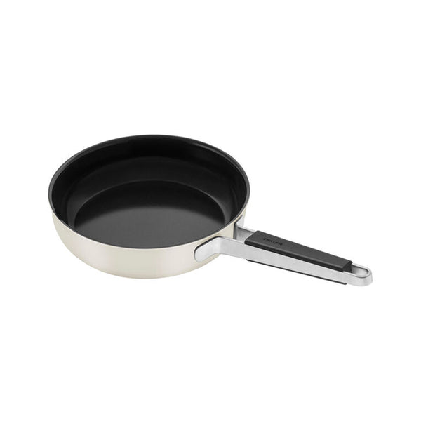 Sartén de Acero Inoxidable con Antiadherente de Cerámico Blanco Marfil 28cm Modelo Pure - ZWILLING
