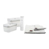 Set de 7 Pzs de Envasado al Vacío con Tápers de Plástico Color Gris Modelo Fresh & Save - ZWILLING
