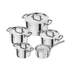 Set de Ollas de 5 Pzs de Acero Inoxidable Modelo Bellasera - ZWILLING
