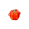 Cocotte Pimiento 0.45 Lts de Cerámica 12cm Color Rojo Anaranjado - STAUB