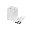 Set de 5 Pzs Cube M para Envasado al Vacío de Plástico Color Blanco Modelo Fresh & Save Cube – ZWILLING