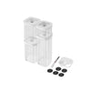 Set de 6 Pzs Cube S para Envasado al Vacío de Plástico Color Blanco Modelo Fresh & Save Cube – ZWILLING