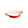 Molde para Pie de Cerámica 28 cm Rojo - STAUB