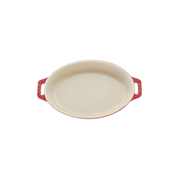 Fuente Ovalada de Cerámica de 17cm Rojo - STAUB - Secondary
