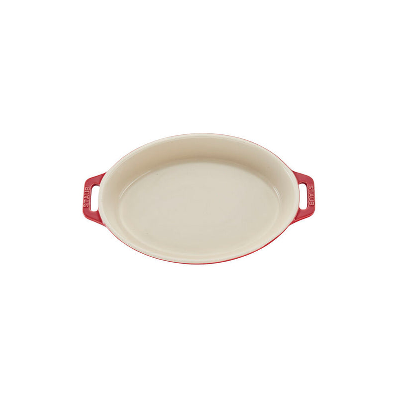 Fuente Ovalada de Cerámica de 17cm Rojo - STAUB - Image 2
