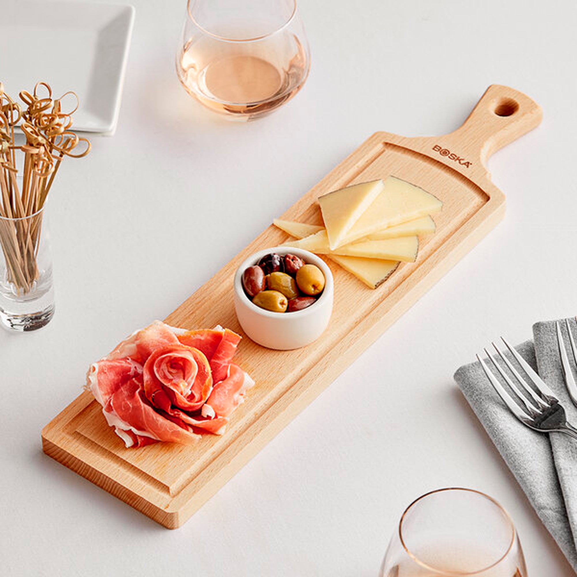 Tabla para Quesos Rectangular Tamaño M Modelo Amigo - BOSKA - Gallery 3
