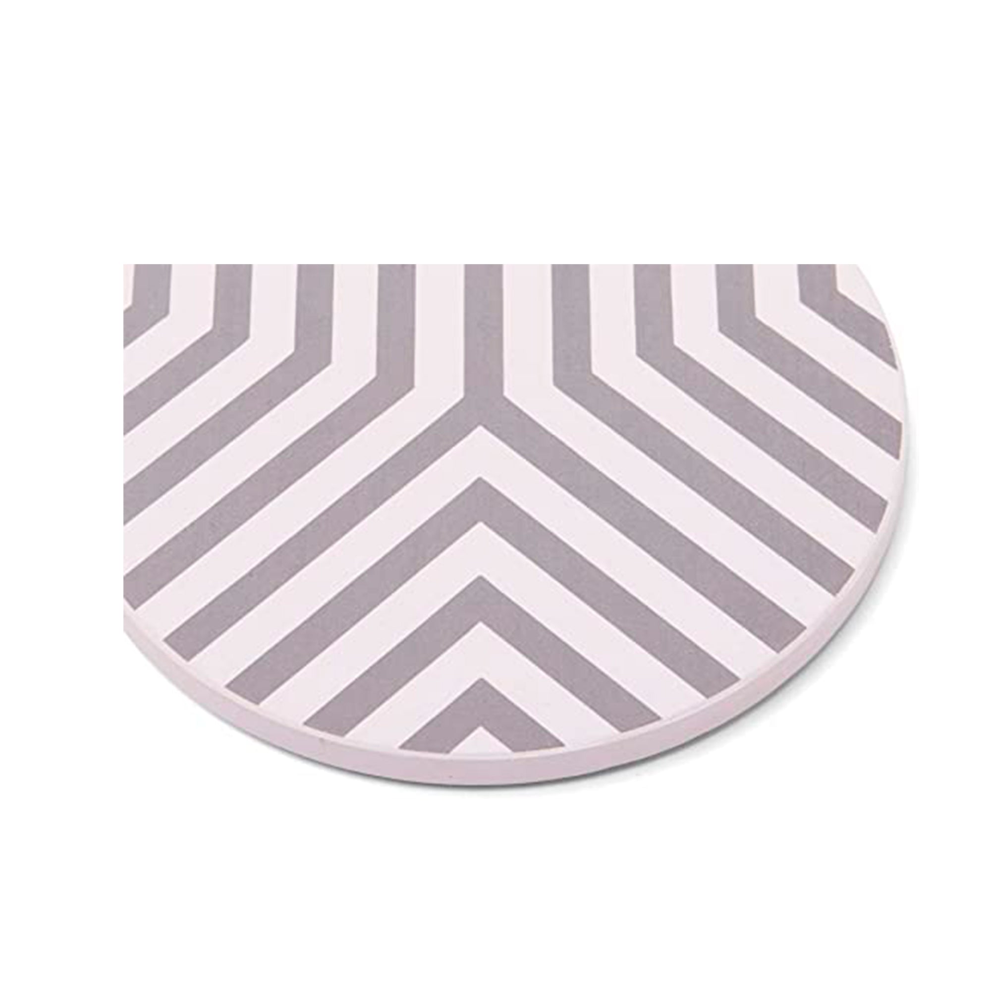Set De 6 Posavasos De Cerámica Con Diseño En Color Blanco Fox Run - Gallery 3