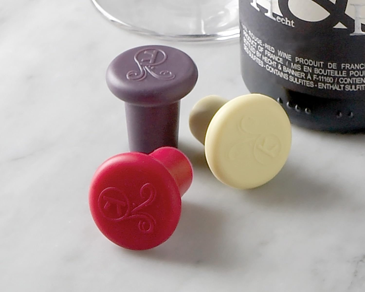 Tapones De Silicona Para Vino - OUTSET - Gallery 3