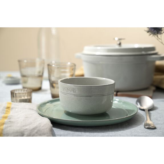 Bowl 0.4 Lts de Cerámica 12cm Color Trufa Blanca Staub - Gallery 4