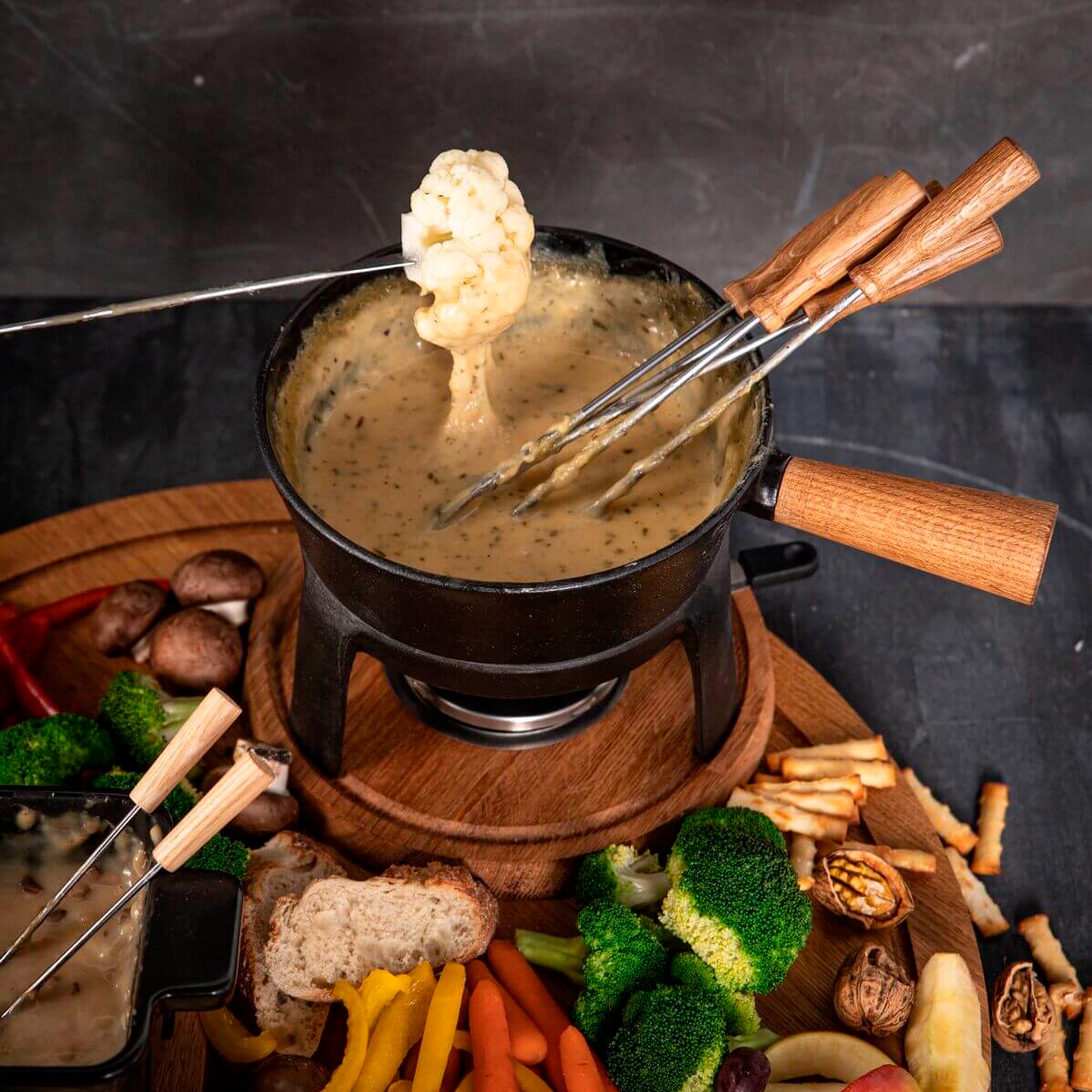 Set de Fondue de Hierro Fundido 1.8 Lts Modelo Pro L - BOSKA - Gallery 3