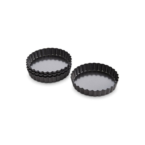 Set De 4 Moldes Antiadherente Para Quiches Ø10 cm - MRS. ANDERSON'S BAKING