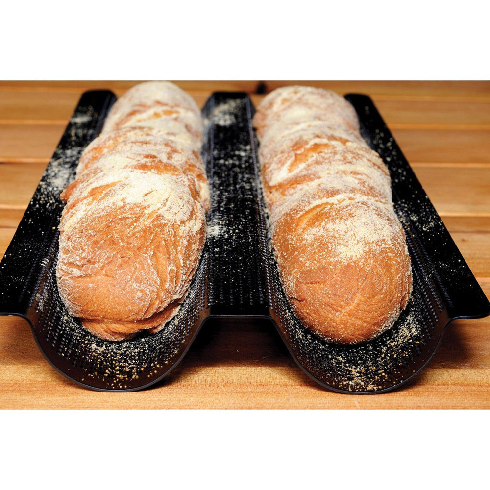 Molde Doble Antiadherente De Pan Baguette - MRS. ANDERSON'S BAKING - Gallery 3