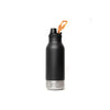 Set de Botella 1Lt Negro + 2 Recipientes de Agua y Comida para Mascotas Acero Inoxidable - ASOBU
