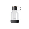 Set de Botella 1.48 Lts Negro Tritan + Recipiente para Agua Mascotas - ASOBU