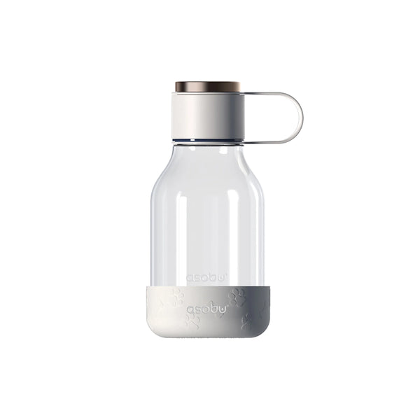 Set de Botella 1.48 Lts Blanco Tritan + Recipiente para Agua Mascotas - ASOBU