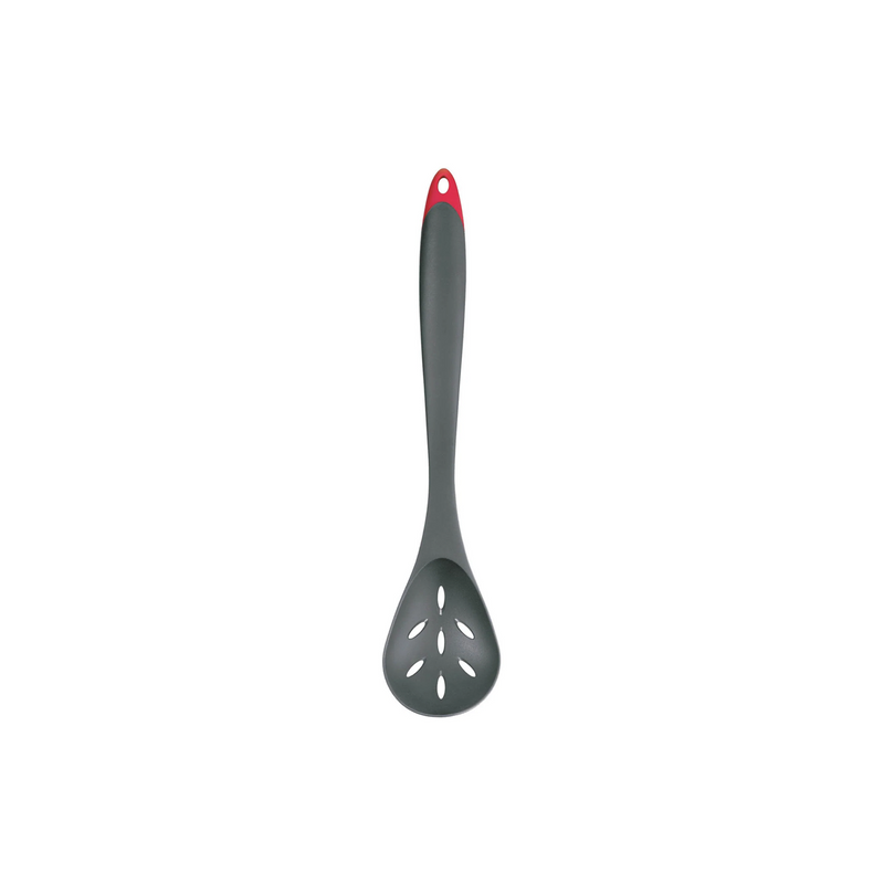 Cuchara Ranurada 29.9cm de Fibra de Vidrio Color Negro - CUISIPRO - Image 1