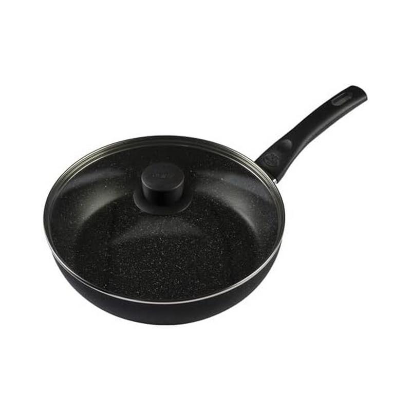 Sarten con Tapa de Revestimiento Antiadherente Nerolite con Cerámica 28cm Modelo Vipiteno - BALLARINI - Image 1