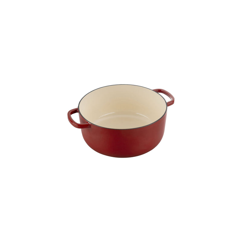 Cocotte de Hierro Fundido Ø24 cm Color Rojo Pomodoro Modelo Bellamonte - BALLARINI - Image 8
