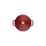 Cocotte de Hierro Fundido Ø24 cm Color Rojo Pomodoro Modelo Bellamonte - BALLARINI - Thumbnail 2