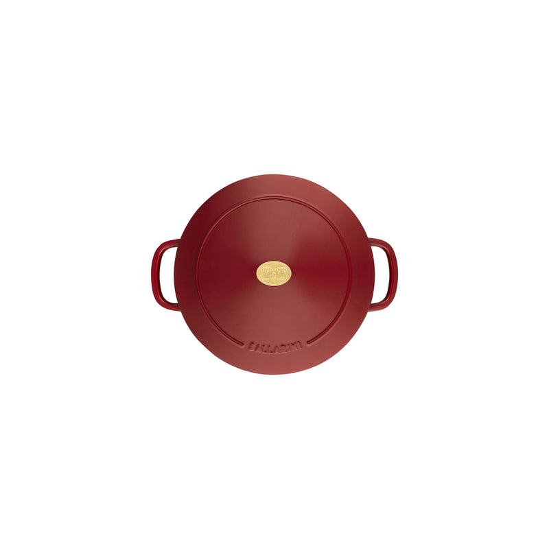 Cocotte de Hierro Fundido Ø24 cm Color Rojo Pomodoro Modelo Bellamonte - BALLARINI - Image 2