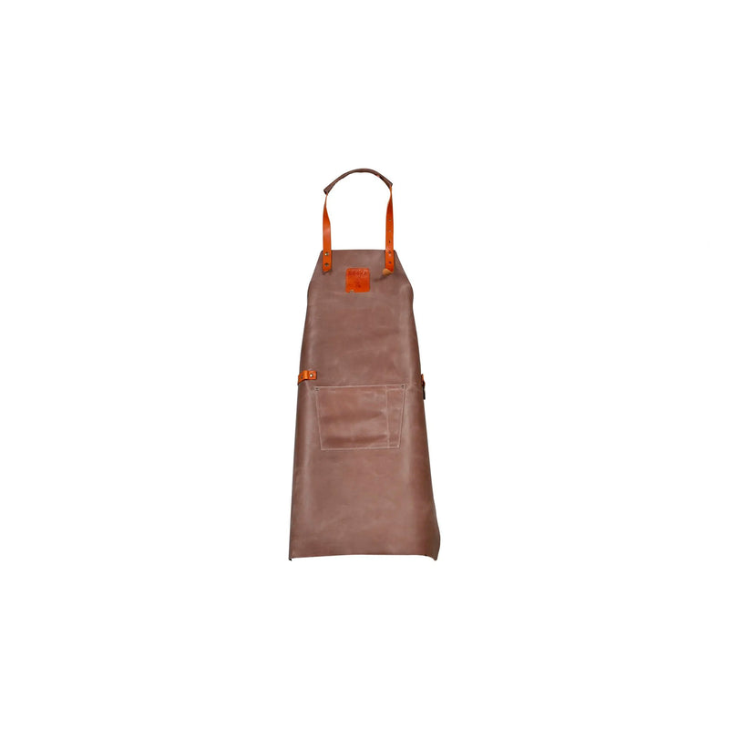Mandil para Parrilla de Cuero Color Gris Modelo Mr. Smith - BOSKA - Image 1