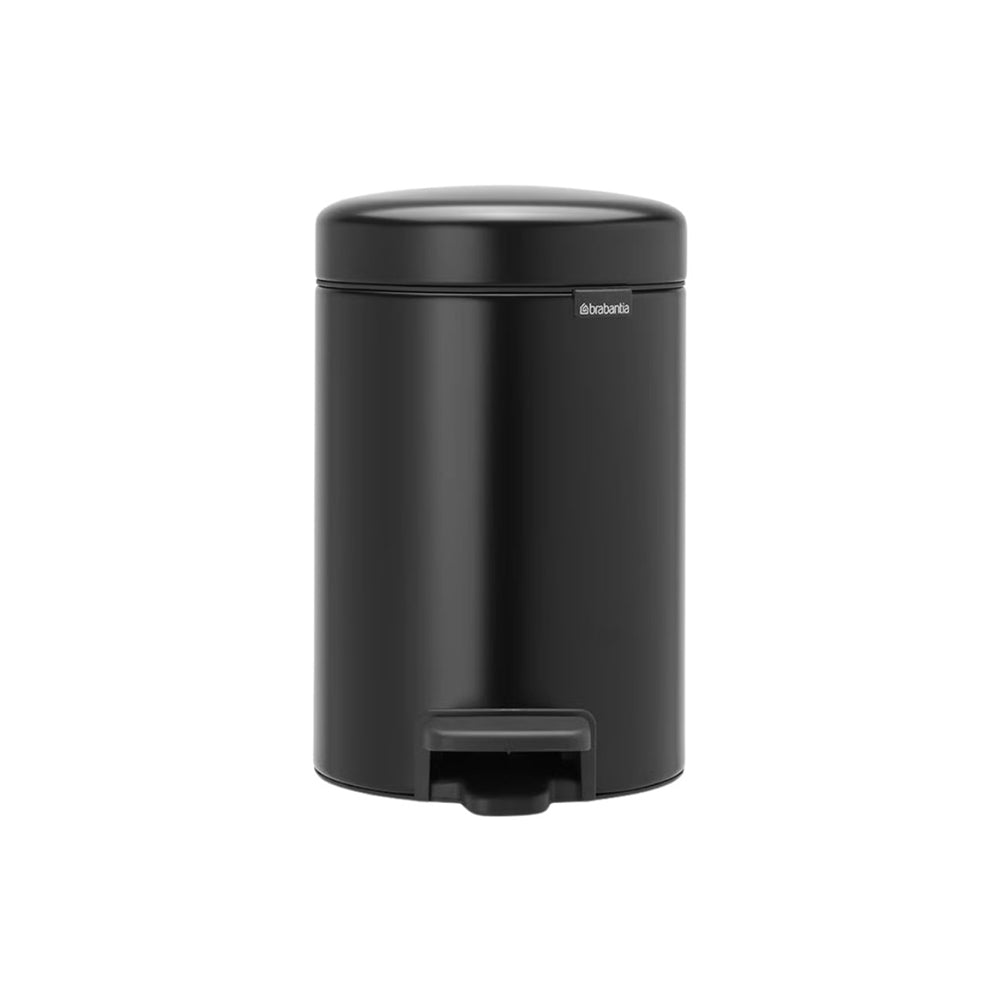 Tacho de Basura con Pedal 3 Lts Color Negro Mate - BRABANTIA - Gallery 1