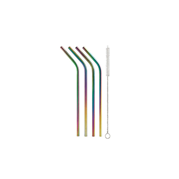 Set de 4 Sorbetes + Cepillo de Limpieza - BARWARE
