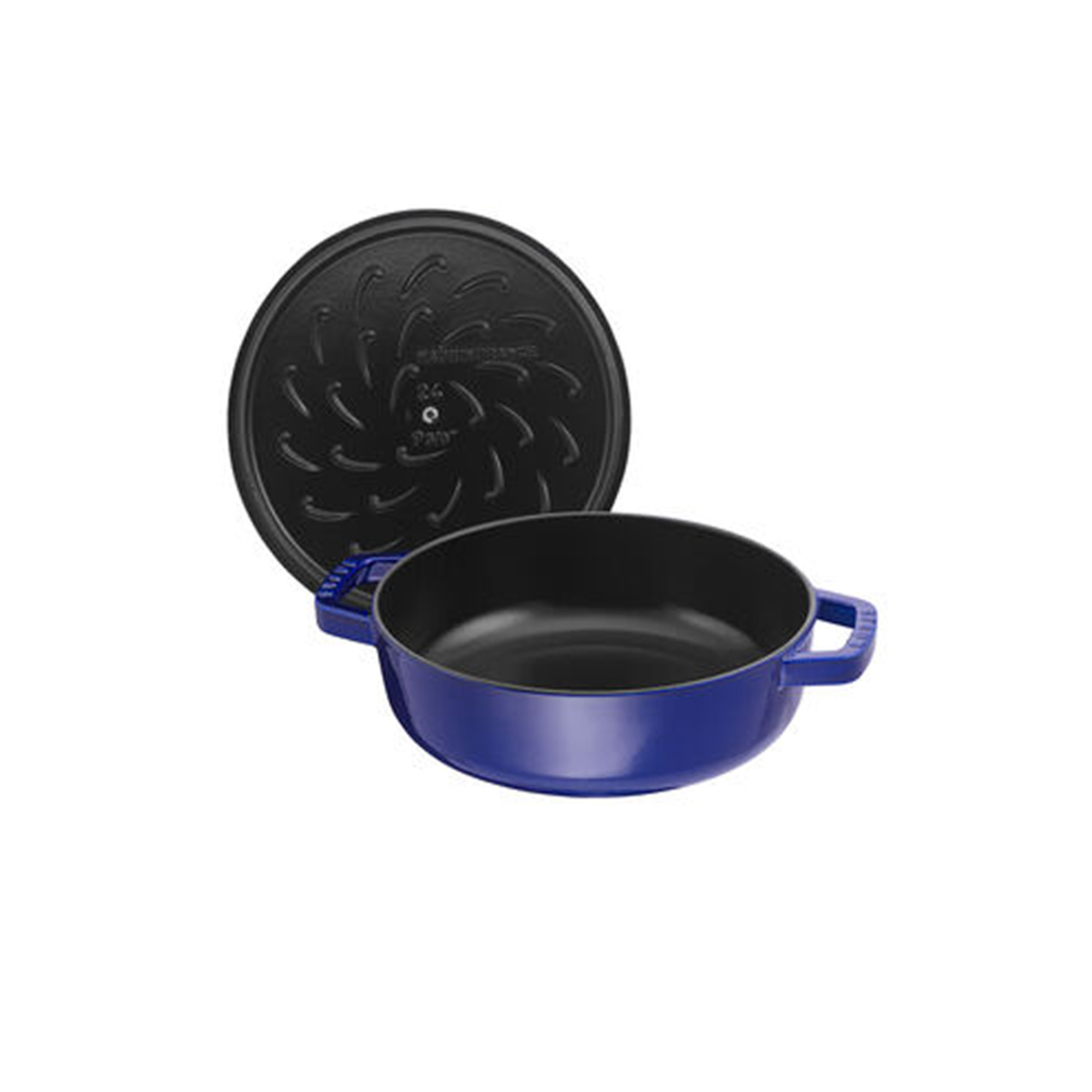 Cacerola de Hierro Fundido de 24 cm Azul - STAUB - Gallery 3