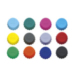Set de 12 Tapones de Colores para Botellas 3 cm- CILIO - Thumbnail 1