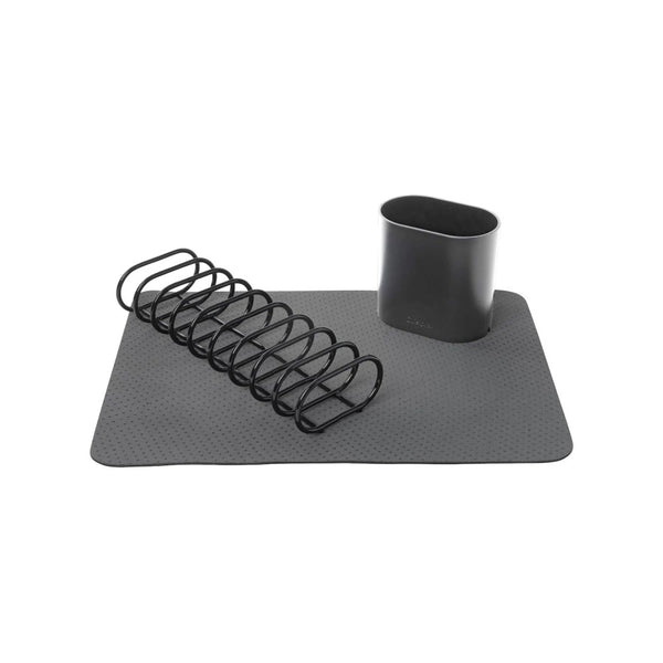 Rack para Escurrir con Tapete Color Negro - CUISIPRO