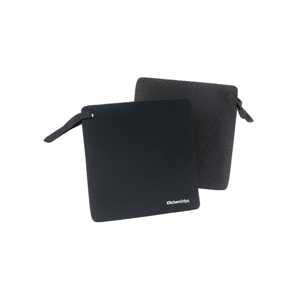 Set De 2 Agarradores De Ollas De FLXaPrene De 18cms Color Negro Cuisipro