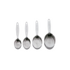 Set de 4 Tazas Medidoras de Acero Inoxidable - CUISIPRO
