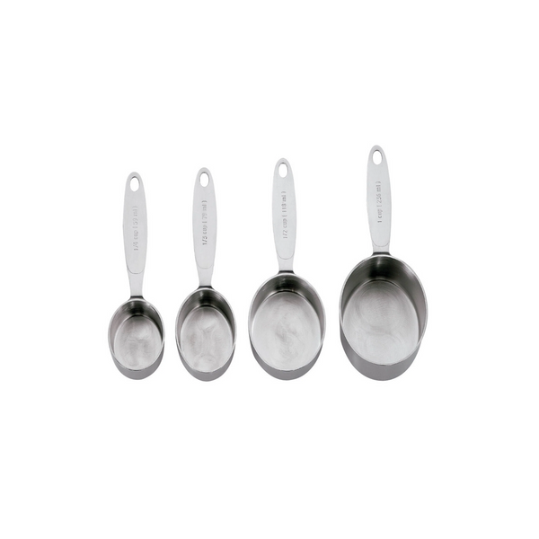 Set de 4 Tazas Medidoras de Acero Inoxidable - CUISIPRO