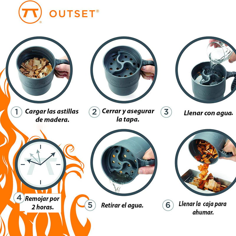 Humedecedor para Chips de Madera - OUTSET - Image 4