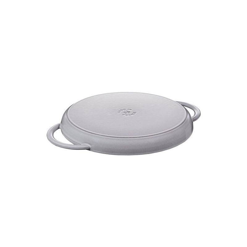 Grill Redondo de Hierro Fundido de 26 cm Color Gris - STAUB - Image 2
