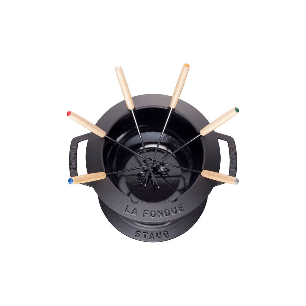 Fondue de Hierro de 20 cm Negro - STAUB - Gallery 2