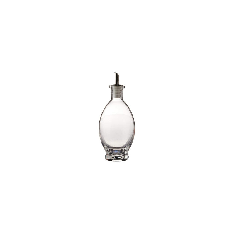 Alcuza Ovalada para Aceite/Vinagre de Vidrio 295 ml - FOX RUN - Image 1