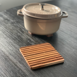 Salvamantel de Madera de Acacia - IRONWOOD - Thumbnail 3