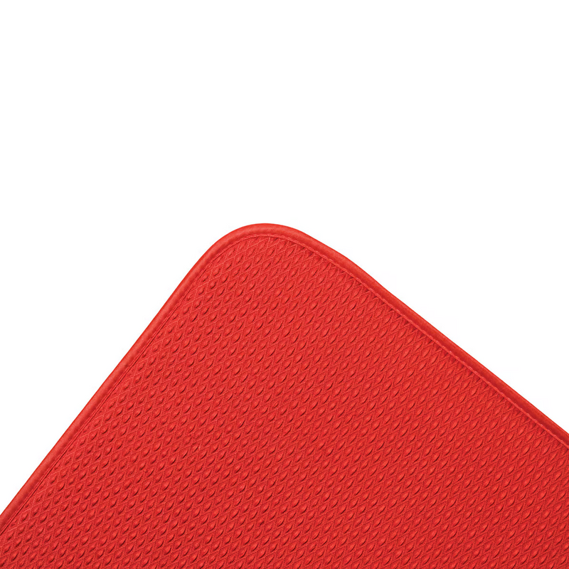Tapete para Escurrir 40.6x45.7cm Color Rojo - FOX RUN - Image 1