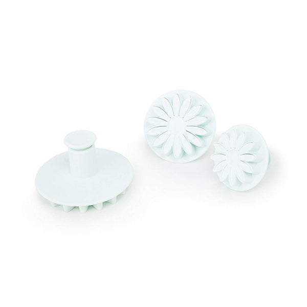 Set de 3 Cortadores en Forma de Flor para Fondant - FOX RUN