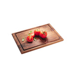 Tabla de Cortar Mediana de Madera Nogal con Ranura  37 x 25cm Modelo Enno - GEFU - Thumbnail 1