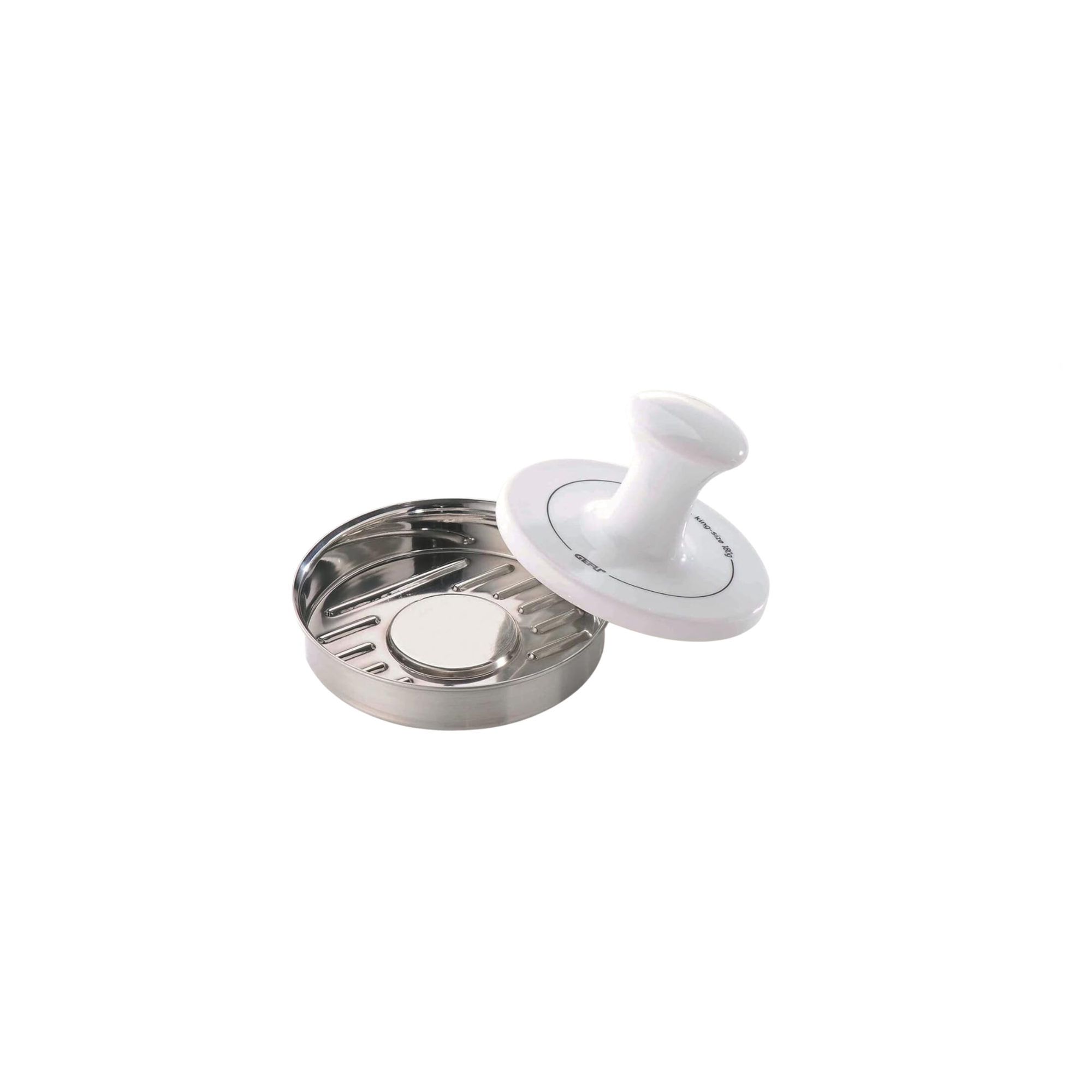 Molde para Hamburguesas de Acero Inoxidable y Porcelana Ø13.3cm Spark - GEFU - Gallery 1